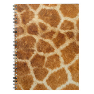 Cuaderno Cierre de jirafa, pelo, puntos