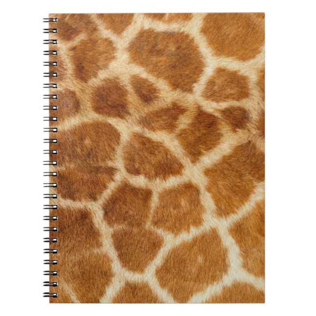 Cuaderno Cierre de jirafa, pelo, puntos (Frente)