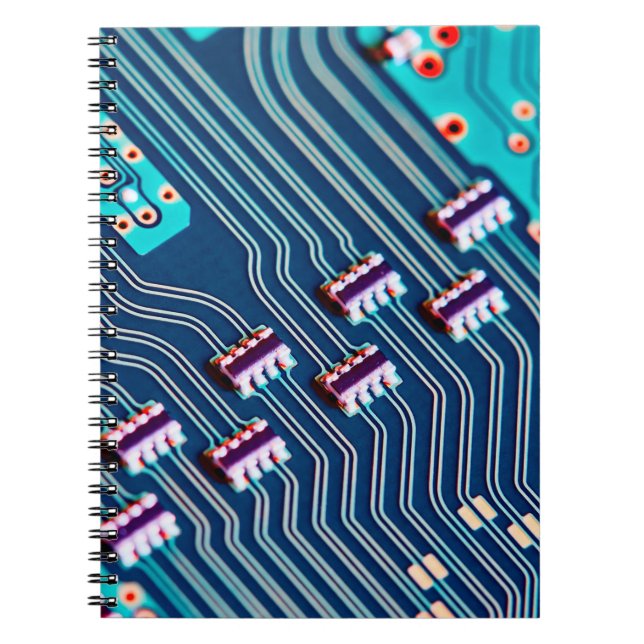 Cuaderno Cierre de la tarjeta de circuitos electrónicos. fo (Frente)
