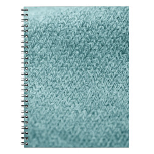 Cuaderno Cierre del fondo texturado de punto verde.