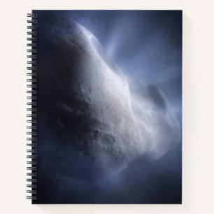 Cuaderno Cierre Ilustrativo Del Comet Tempel.