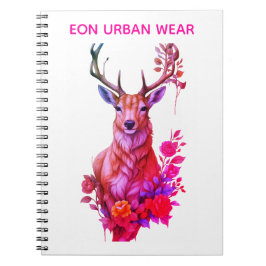 CUADERNO CIERVO ENTRE FLORES