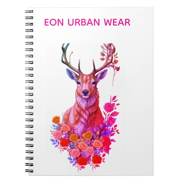 CUADERNO CIERVO ENTRE HOJAS (Frente)