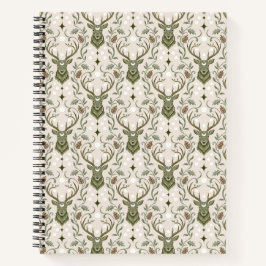 Cuaderno Ciervo Tribal Boho, Soñando con Ciervos