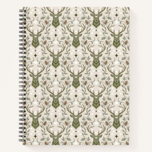 Cuaderno Ciervo Tribal Boho, Soñando con Ciervos