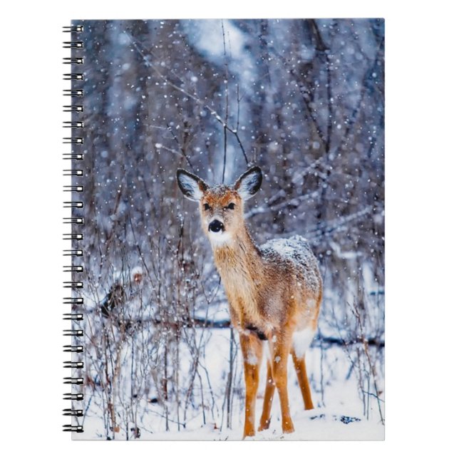 Cuaderno Ciervos en la Nieve (Frente)