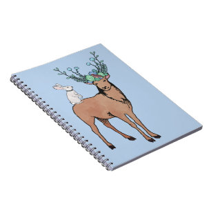 Cuaderno Ciervos y conejo