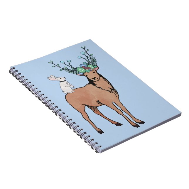 Cuaderno Ciervos y conejo (Lado Derecho)