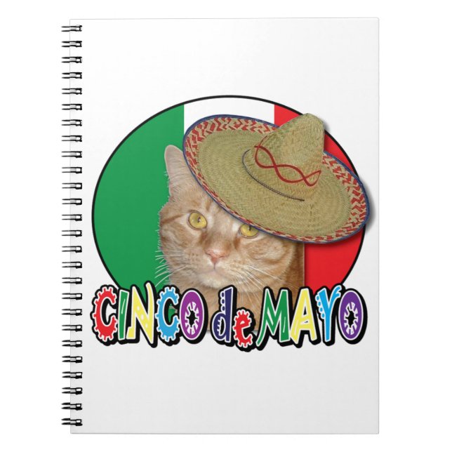 Cuaderno Cinco de Mayo (Frente)