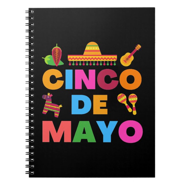 Cuaderno Cinco de mayo (Frente)