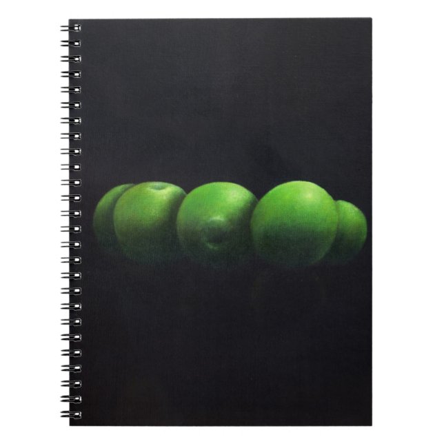 Cuaderno Cinco manzanas verdes (Frente)