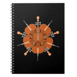 Cuaderno Cinco violonchelos