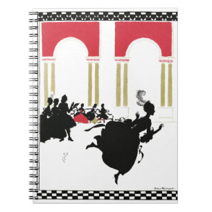 Cuaderno CINDERELLA SILHOUETTE de Rackham Spiral Notebook