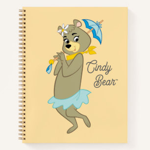 Cuaderno Cindy Bear Holding Parasol