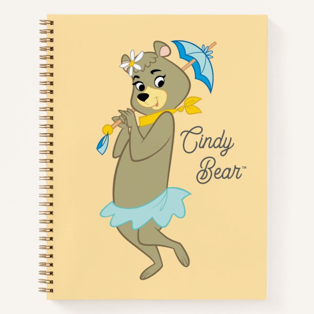 Cuaderno Cindy Bear Holding Parasol (Anverso)