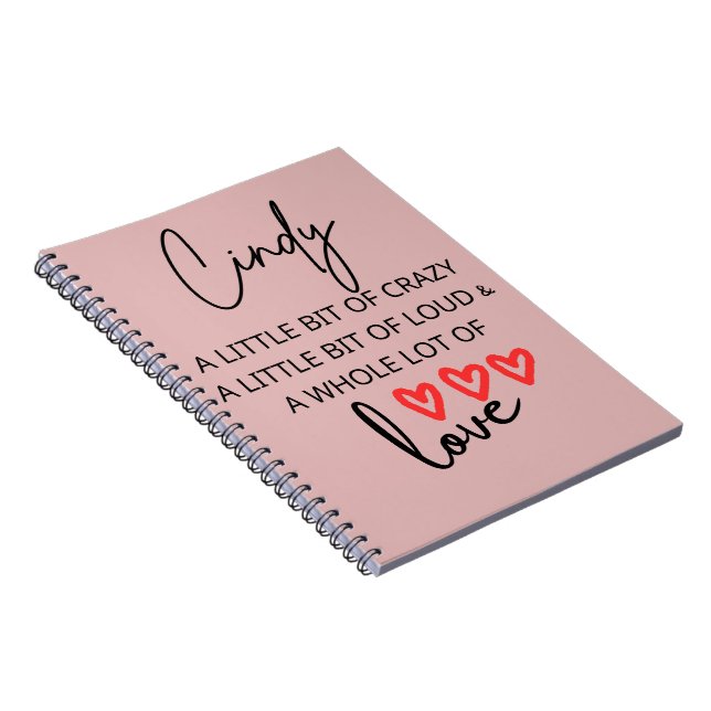 Cuaderno Cindy Lotta Love (Lado Derecho)