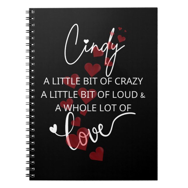 Cuaderno Cindy Lotta Love (Frente)