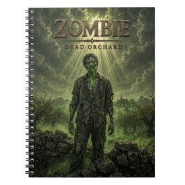 Cuaderno Cine oscuro de huerta muerta zombie