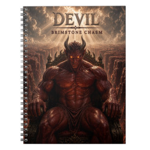 Cuaderno Cine oscuro del abismo de azufre del diablo