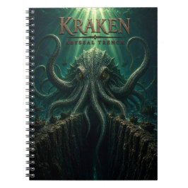 Cuaderno Cine oscuro Kraken Abismo Trinchera