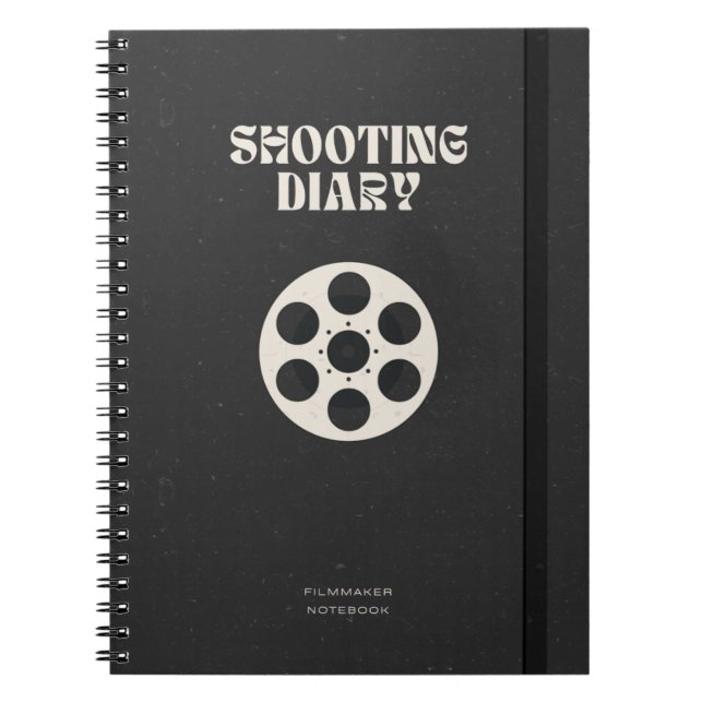 Cuaderno Cineasta Cine Filmmaking Shooting Diary (Frente)