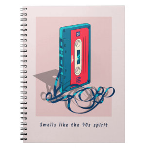 Cuaderno Cinta Cassette de la época de los años 90