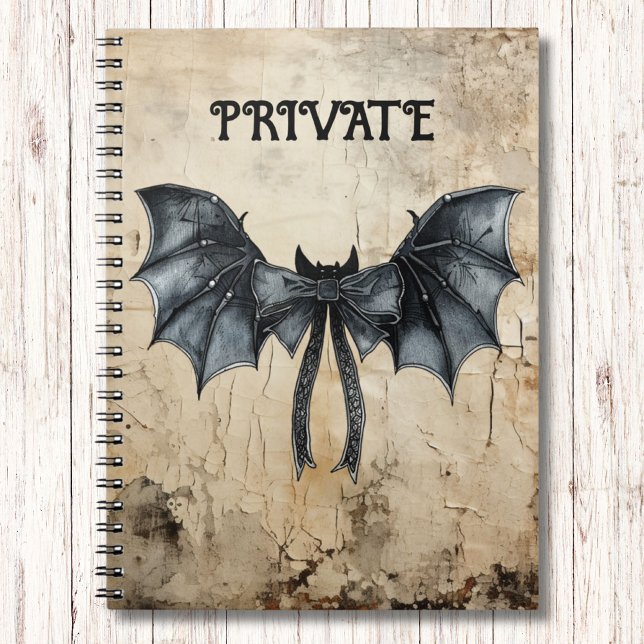 Cuaderno Cinta de bata de época moderna cita Personalizado  (Subido por el creador)