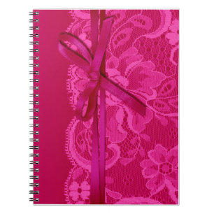 Cuaderno Cinta de los arcos y fuschia del planificador del