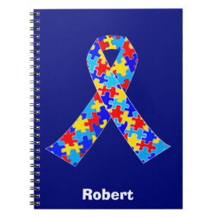 Cuaderno Cinta de sensibilización sobre el autismo personal