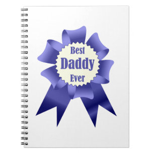 Cuaderno Cinta ganadora de Mejor Papi de la Historia para P