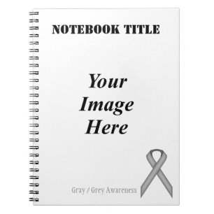 Cuaderno Cinta gris / gris estándar de Kenneth Yoncich