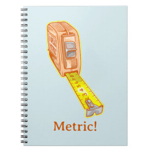 Cuaderno Cinta medida métrica sistema de medición de cinta