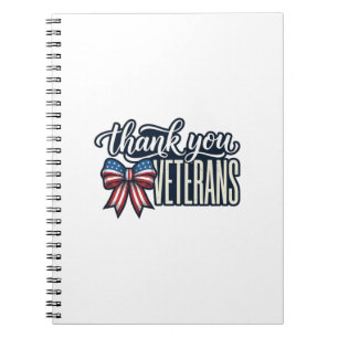 Cuaderno Cinta Patriótica de Agradecimiento a Veteranos Cam
