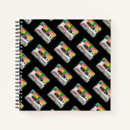 Cuaderno 'Cinta retro' de Journal