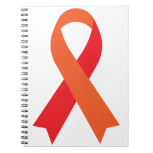 Cuaderno Cinta roja y Naranja MPN Enfermedad mieloprolifera