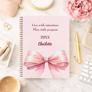 Cuaderno Cinta rosa cita
