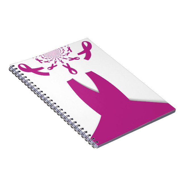 Cuaderno Cinta rosa para la prevención del cáncer de mama (Lado Derecho)