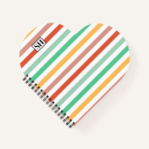 Cuaderno Cintas de Caramelo Monograma