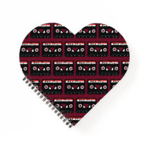 Cintas de cassette para portátiles de corazón