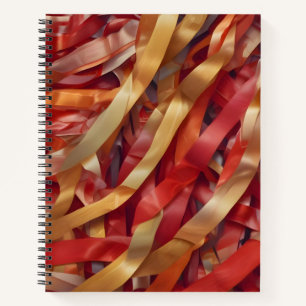 Cuaderno Cintas en Escarlata y Oro