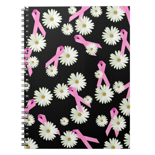 Cuaderno Cintas y dietas de sensibilización sobre el cáncer (Frente)