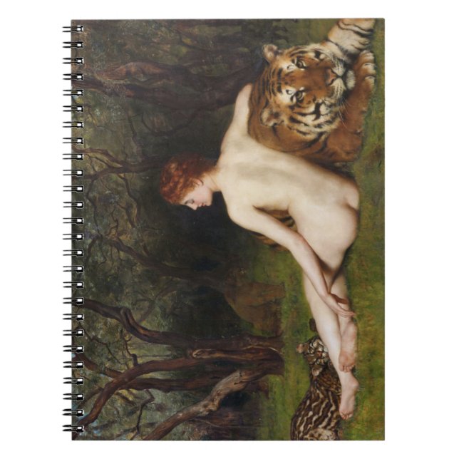 Cuaderno Circe (Diosa mágica y gatos) (por John Collier) (Frente)