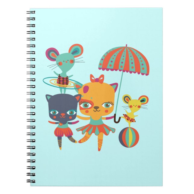 Cuaderno Circo Cuties (Frente)