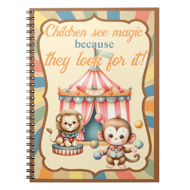 Cuaderno Circo de bebé (Frente)