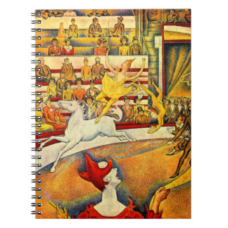 Cuaderno Circo de Georges Seurat, Bella Artes de la Vintage