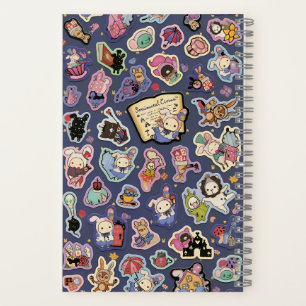 Cuaderno Circo sentimental: Un caprichoso Pegatina de conej