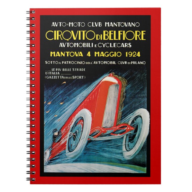 Cuaderno Circuito de Beliore (Frente)