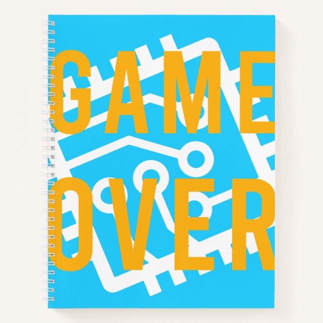 Cuaderno Circuito Digital Game Over (Anverso)