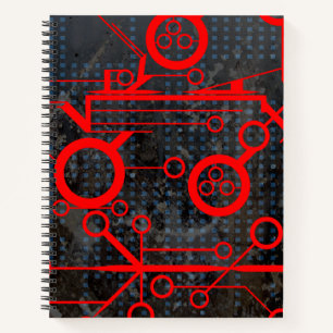 Cuaderno Circuito rojo