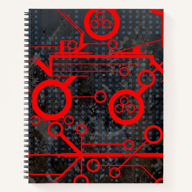 Cuaderno Circuito rojo (Anverso)